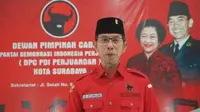 Ketua DPC PDIP Surabaya, Adi Sutarwijono (Foto: Liputan6.com/Dian Kurniawan)