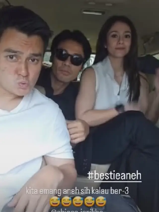 Wulan Guritno, Chicco Jerikho dan Baim Wong