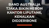 Band Australia Tjaka Bikin Heboh Kantor Liputan6, Kenalkan Didjeribone
