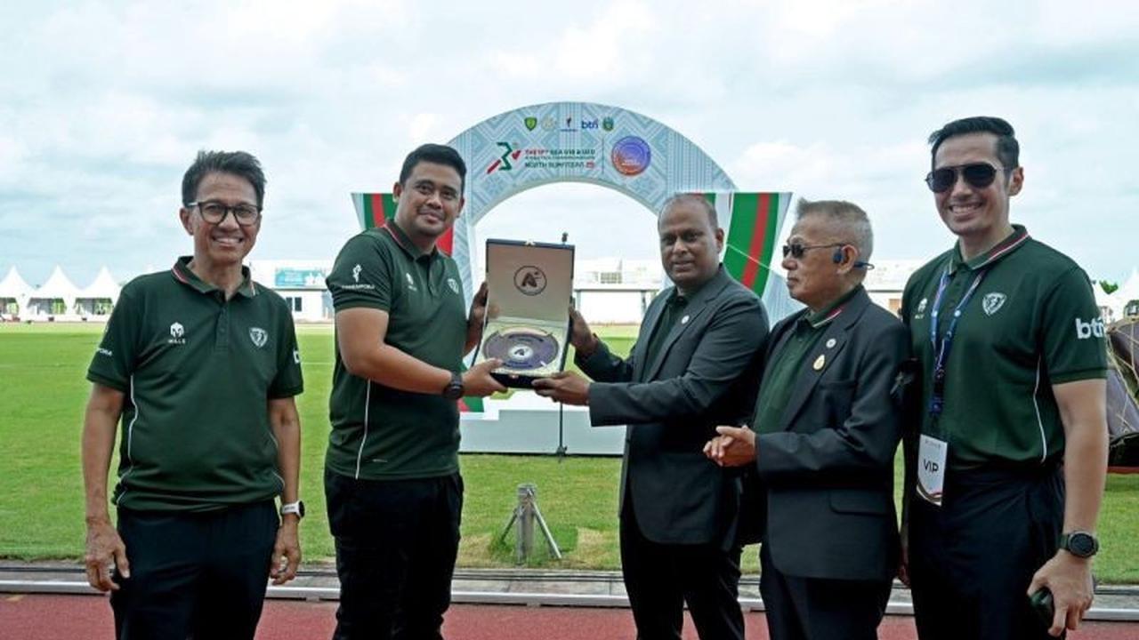 Sumut Cetak Sejarah Baru Tuan Rumah Kejuaraan Atletik Asia Tenggara 2025 dengan Peserta Terbanyak
