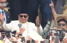 VIDEO: Aksi Sigap Paspampres saat Prabowo Turun Mimbar Joget Lagu Tabola-Bale di Istana