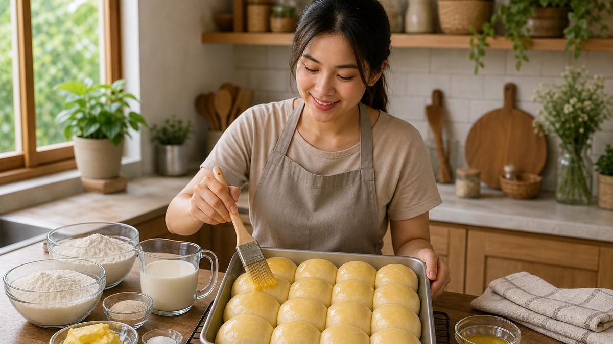 Resep Roti Sobek Tanpa Mixer di Rumah, Lengkap Tips Agar Empuk dan Lembut