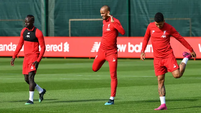 Intip Persiapan Liverpool Jelang Hadapi Napoli di Liga Champions