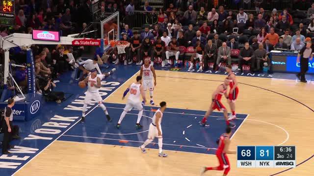 Berita video game recap NBA 2017-2018 antara Washington Wizards melawan New York Knicks dengan skor 118-113.