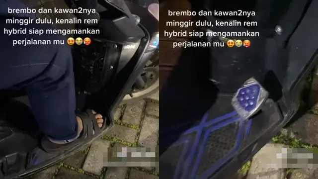 Rem Yamaha Mio unik banget (TikTok/@ampunampunsuhu)