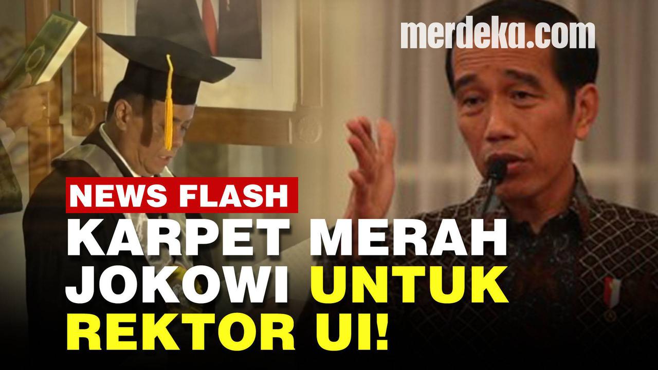 VIDEO: Jokowi Ubah Statuta UI, Rektor Diperbolehkan Jabat Komisaris BUMN