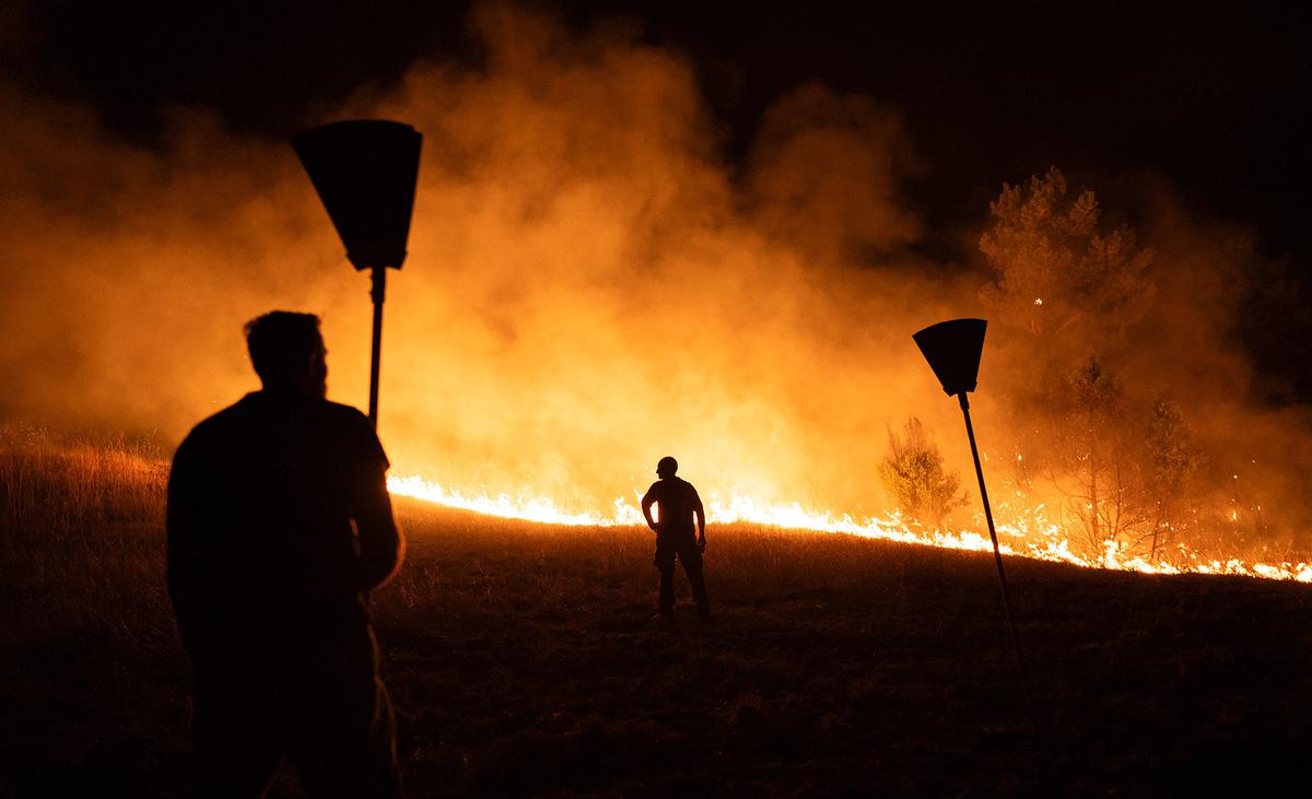 Gelombang Panas Eropa Picu Kebakaran Hutan di Serbia