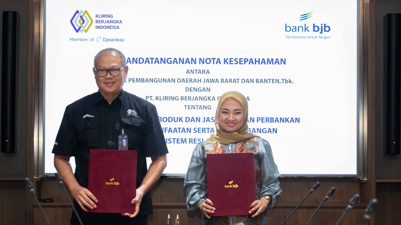 bank bjb dan Kliring Berjangka Indonesia Teken MoU Pengembangan Sistem Resi Gudang