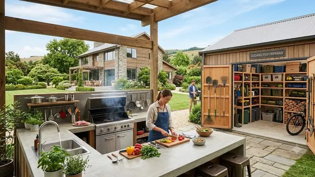 Rumah yang Ramah untuk Orang yang Hobi Memasak (AI Generated)