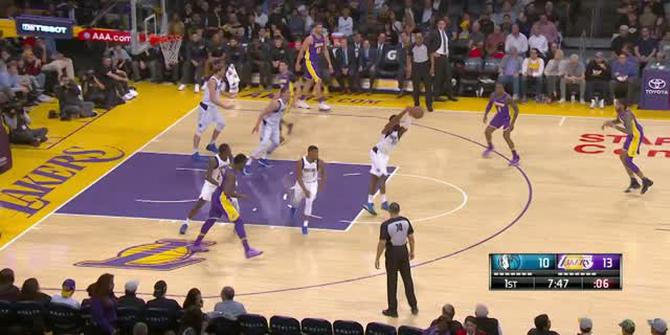 VIDEO : Cuplikan Pertandingan NBA, Lakers 103 vs Mavericks 93