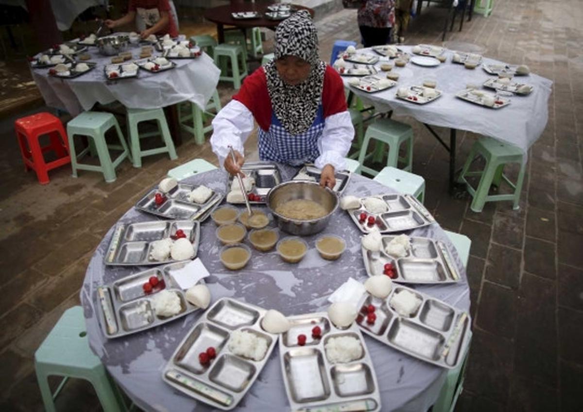 Keharmonisan minoritas muslim di Beijing jalani puasa