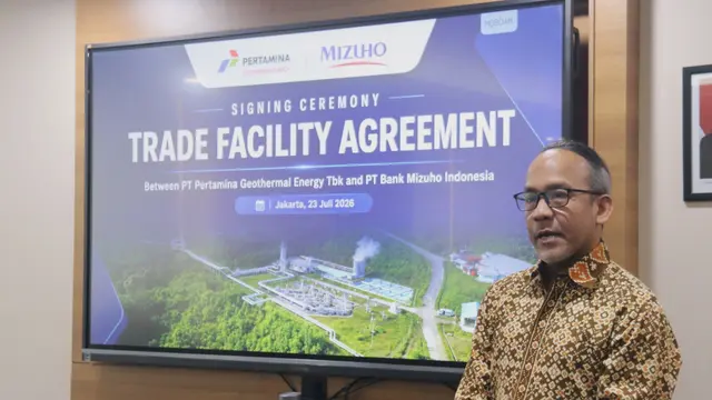 PT Pertamina Geothermal Energy Tbk (PGE) mendapat fasilitas pendanaan non-tunai hingga US$ 75 juta untuk mengakselerasi pengembangan proyek panas bumi nasional. (Dok PGE)