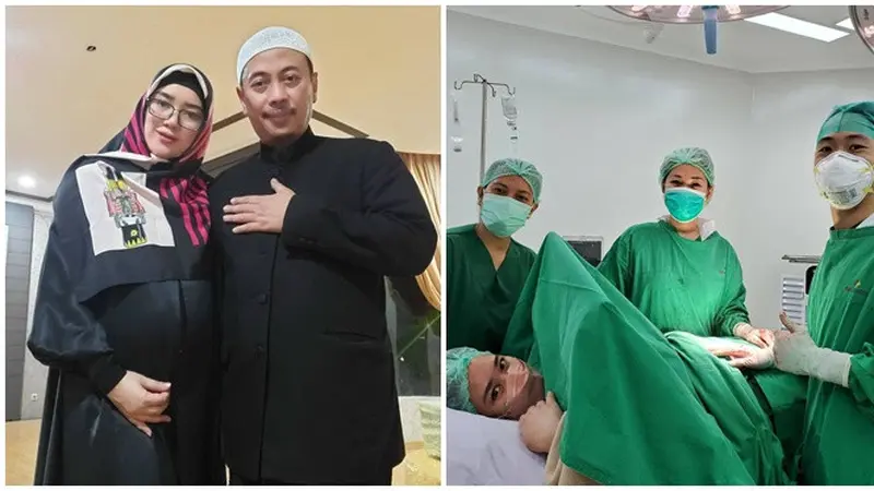 Melahirkan Anak Pertama, Ini 5 Momen Persalinan Bebi Silvana Istri Opick