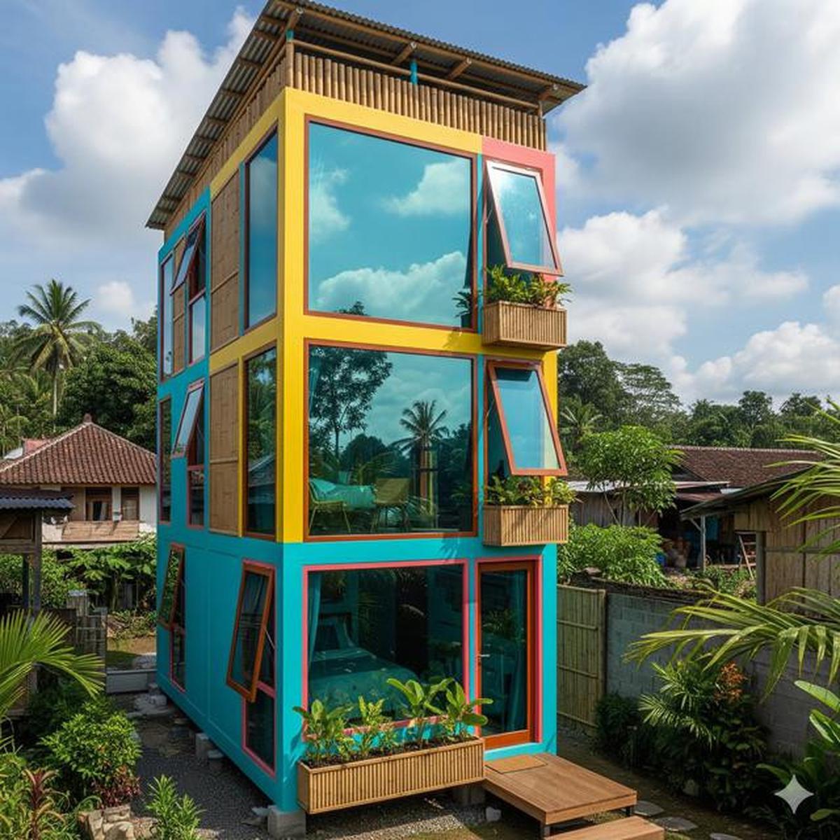 12 Model Rumah Sederhana Semi Permanen tapi Mewah di Desa, Hemat Budget dan Aesthetic