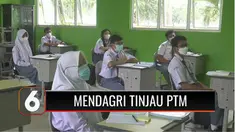 Mendagri, Tito Karnavian, meninjau vaksinasi pelajar SMA dan memantau sejumlah sekolah yang menggelar kegiatan belajar tatap muka pada Kamis (02/9) siang.
