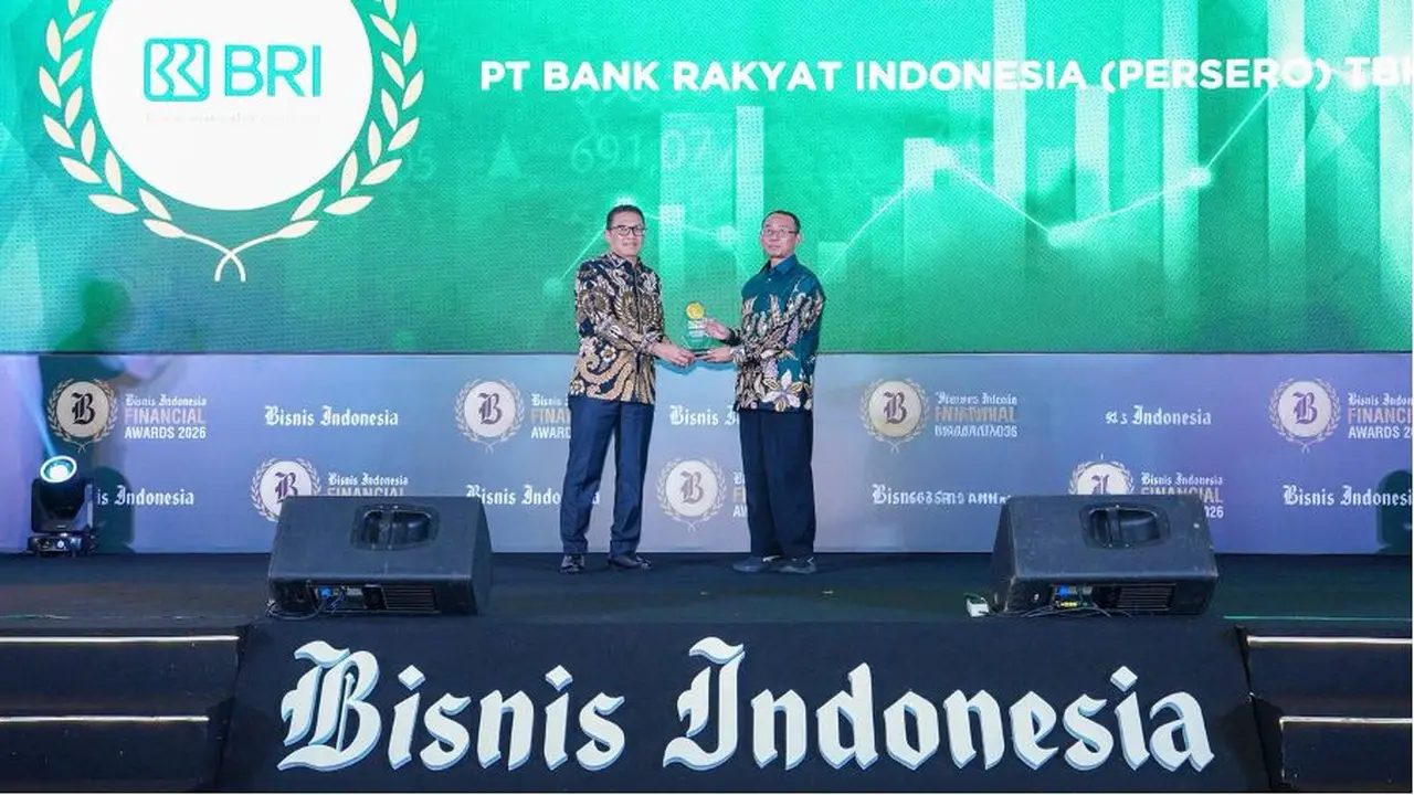 Transformasi Ekosistem UMKM Berbuah Manis, Direktur Utama BRI Raih Best CEO BIFA 2026