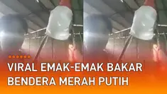 Aksi tidak terpuji direkam oleh seorang emak-emak dan viral di media sosial. Wanita berbaju kuning tersebut sengaja merekam dirinya membakar bendera. Bendera yang dibakar tak lain adalah bendera Indonesia, Merah Putih.
