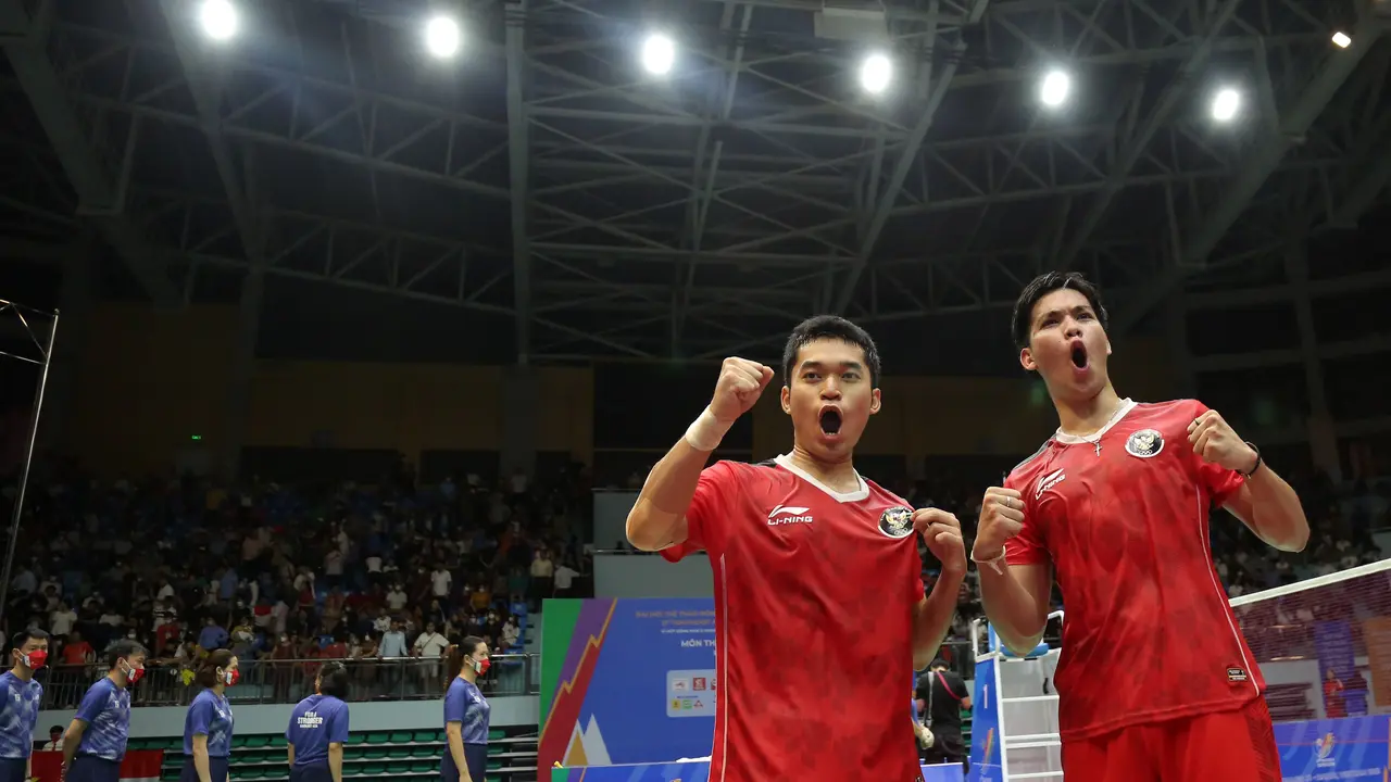 Leo Rolly Carnando/Daniel Marthin - SEA Games 2021 - Bulu Tangkis