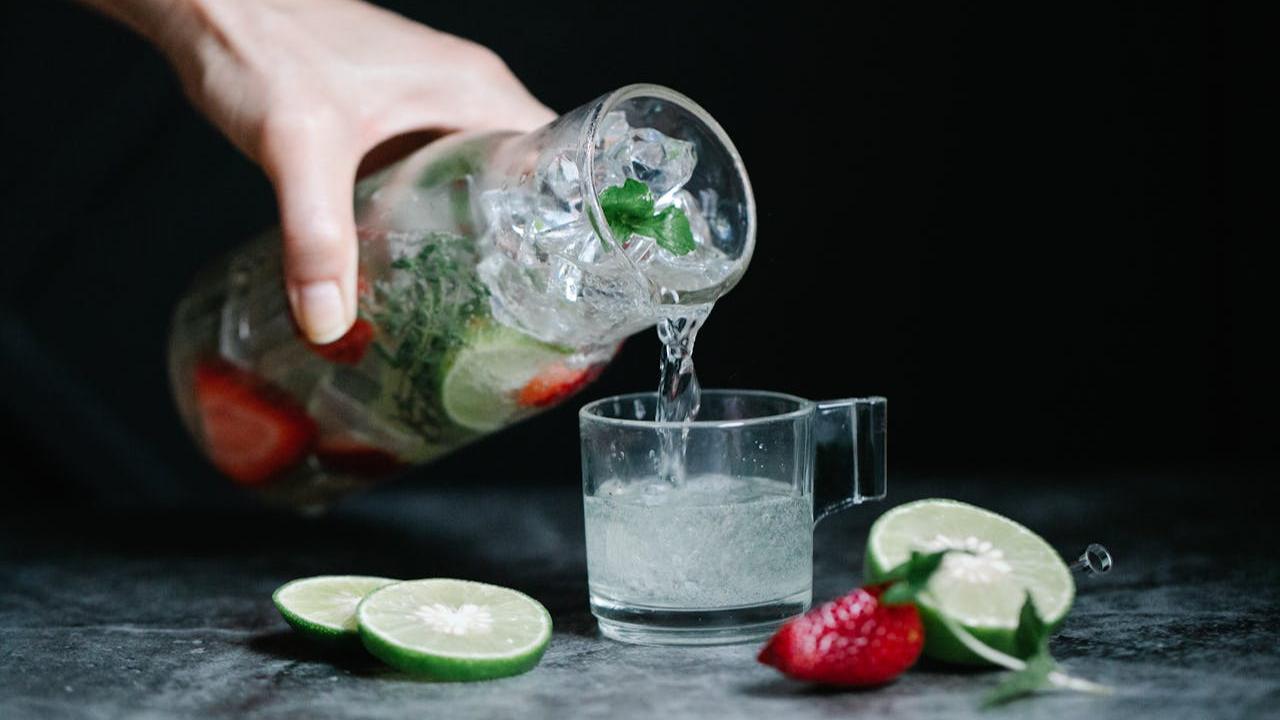 Ilustrasi Infused Water