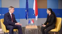 Wawancara Liputan6.com dengan Duta Besar Uni Eropa untuk Indonesia, Vincent Piket. (Liputan6.com)