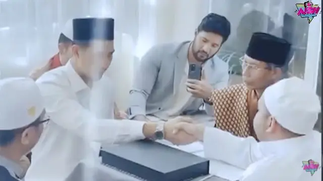 Pernikahan Aditya Zoni dan Yasmine Ow. (YouTube/Aish TV)