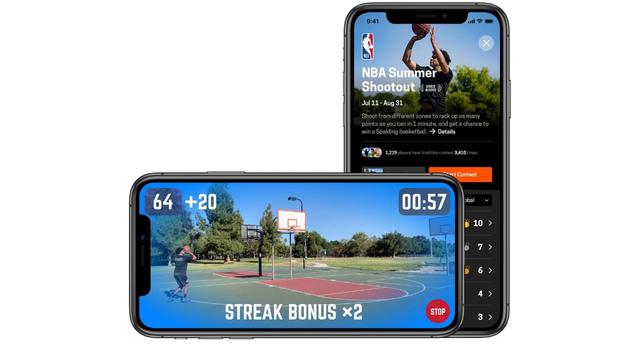 Aplikasi HomeCourt, kerja sama NBA dengan NEX Team Inc. (Istimewa)