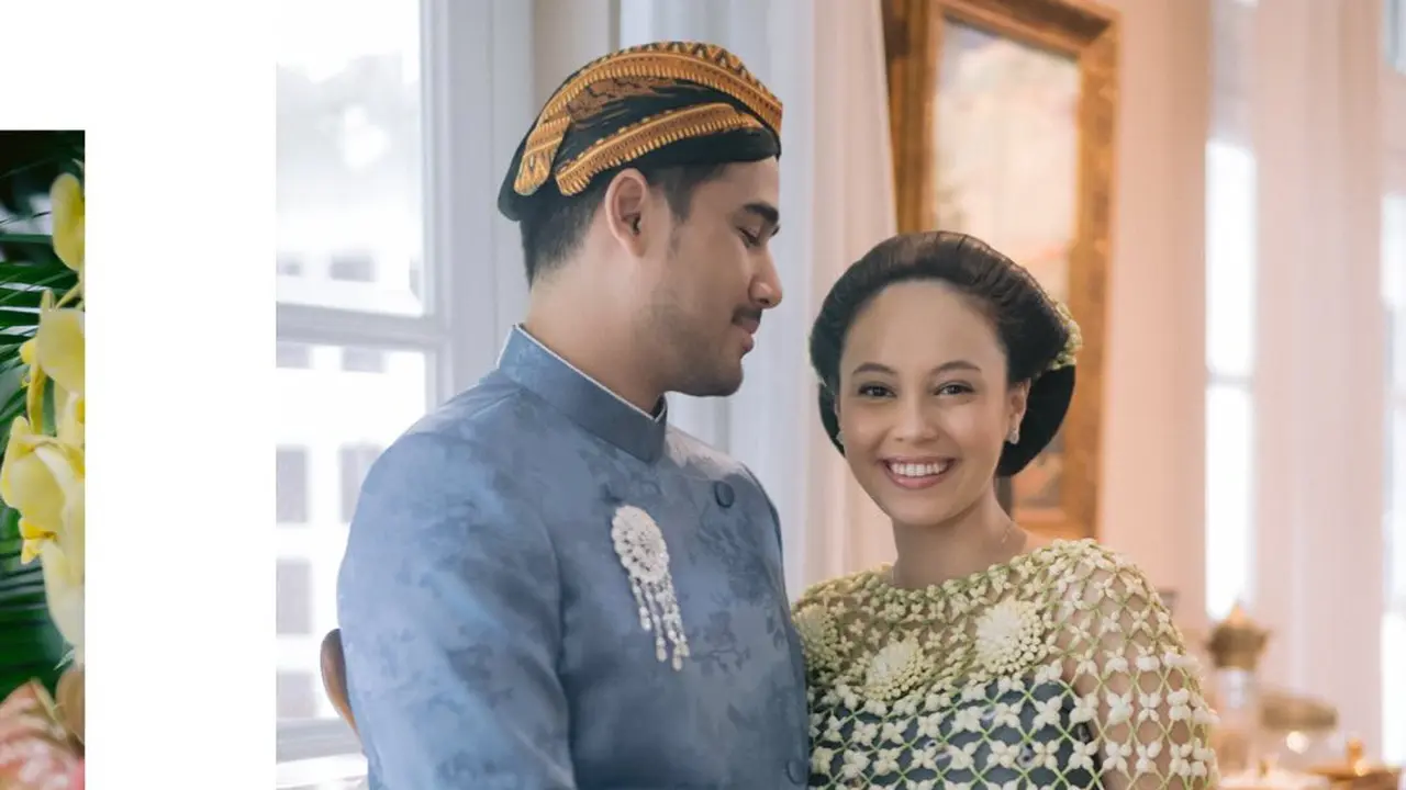 Super Glowing! Anggika Bolsterli Tampil Cantik dalam Balutan Busana Jawa di Momen Mitoni 7 Bulan