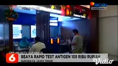 Menurut Surat Edaran Kemenhub Nomor 23 Tahun 2020 dan Surat Edaran Satgas Penanganan Covid Nomor 3 Tahun 2020, mulai tanggal 22 Desember 2020 hingga 8 Januari 2021. PT KAI Daop 8 Surabaya telah menyiapkan layanan rapid test antigen.