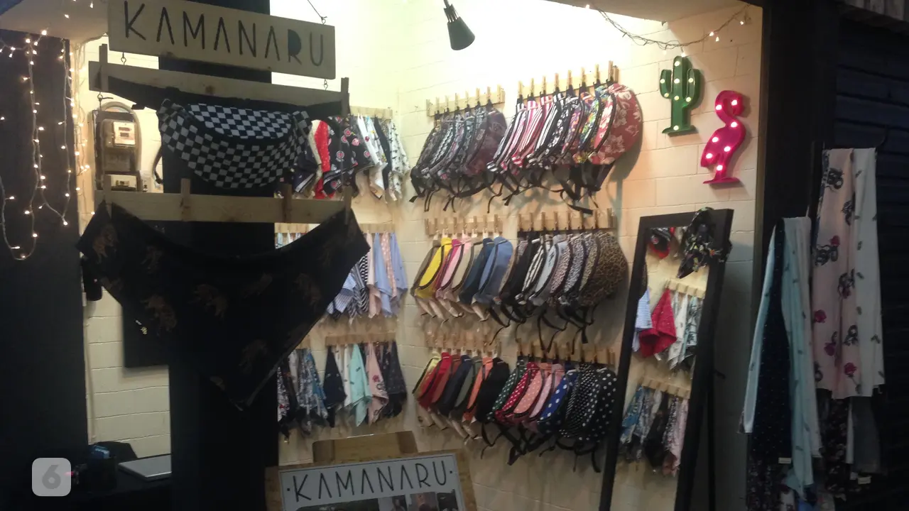 Kios Bandana dan Waist Bag Keren di Selatan Jakarta