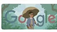 Google Doodle Sapardi Djoko Damono, (Google)