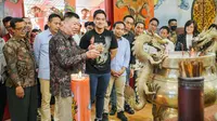 Safari Politik di Jatim, Kaesang Blusukan Bareng Calon Wali Kota Malang Wahyu Hidayat