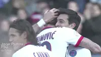 Video highlights gol Javier Pastore gelandang PSG mengecoh tiga pemain belakang Troyes.