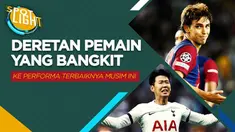 Berita video spotlight kali ini mebahas tentang lima yang mampu bangkit kembali pada musim ini, salah satunya ialah Joao Felix.