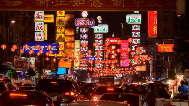 Begini Suasana Chinatown Bangkok Jelang Imlek