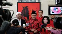 Sekretaris Jenderal PDIP Hasto Kristiyanto mengatakan partainya sangat berduka dan kehilangan atas meninggalnya Habib Sholeh. (Foto: Dok PDIP)