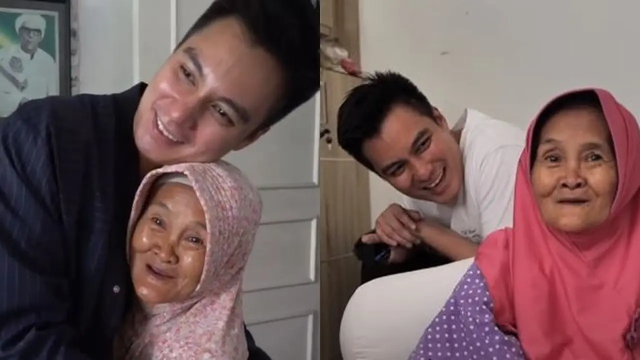 Bak Nenek Kandung, Ini 6 Potret Kedekatan Baim Wong dan Nenek Iro