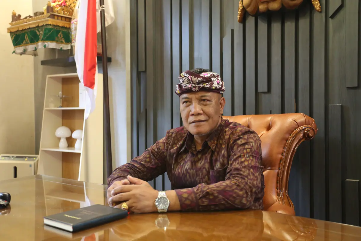 Ketua DPRD Klungkung AA Gde Anom.