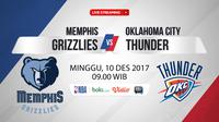 Memphis Grizzlies Vs Oklahoma City Thunder (Bola.com/Adreanus Titus)