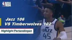 Donovan Mitchell selesai dengan 24 poin, tujuh rebound dan 11 assist saat Jazz memenangi berturut-turut kedua mereka.