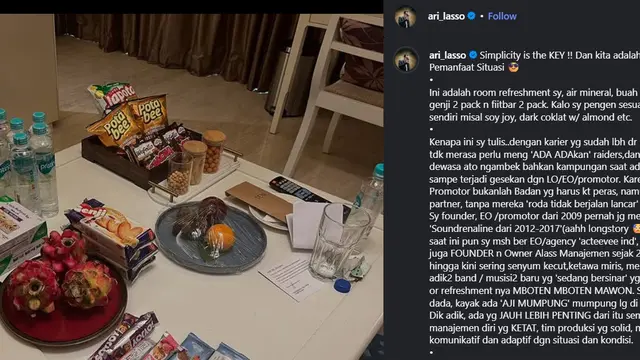 Riders Ari Lasso yang Sederhana dan Terjangkau