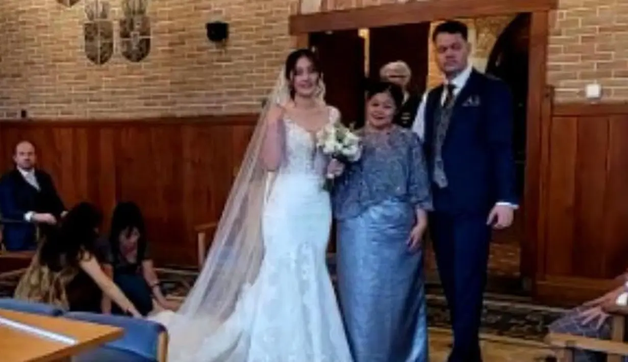 Pernikahan Gracia Indri dan Jefri (Sumber: Instagram/graciaz14)