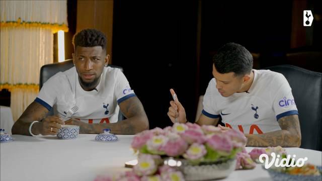 Berita video momen para pemain Tottenham Hotspur mencicipi menu khas Thailand
