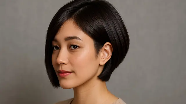 7 Model Rambut Bob Nungging 2025 untuk Rambut Tipis, Tampil Bervolume dan Stylish