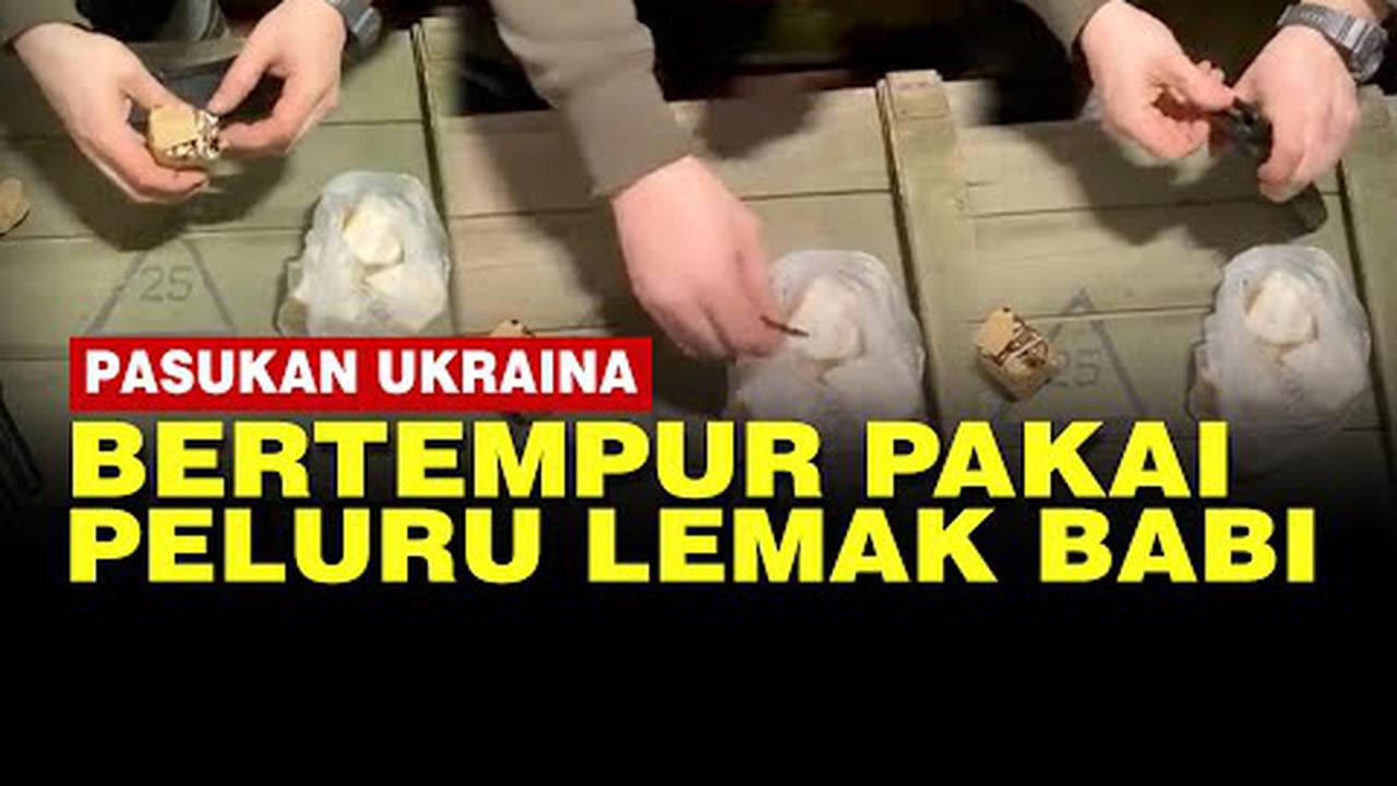 VIDEO: Siasat Perang Tentara Ukraina Pakai Peluru Lemak Babi Lawan Pasukan Chechnya