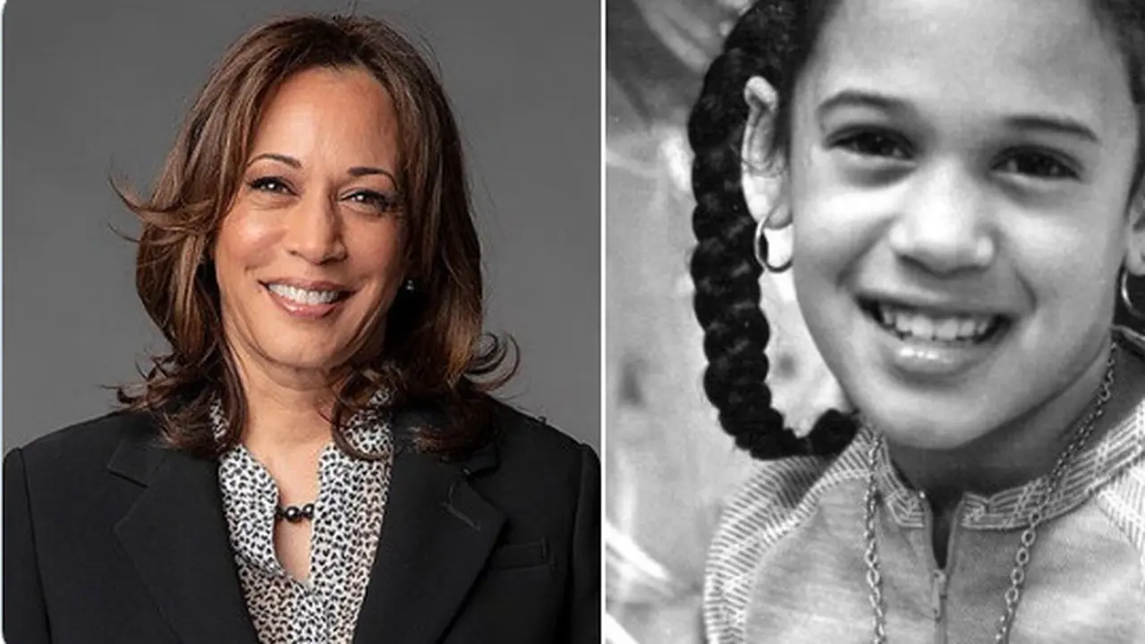 Potret Masa Kecil Kamala Harris, Wakil Presiden Wanita Pertama AS