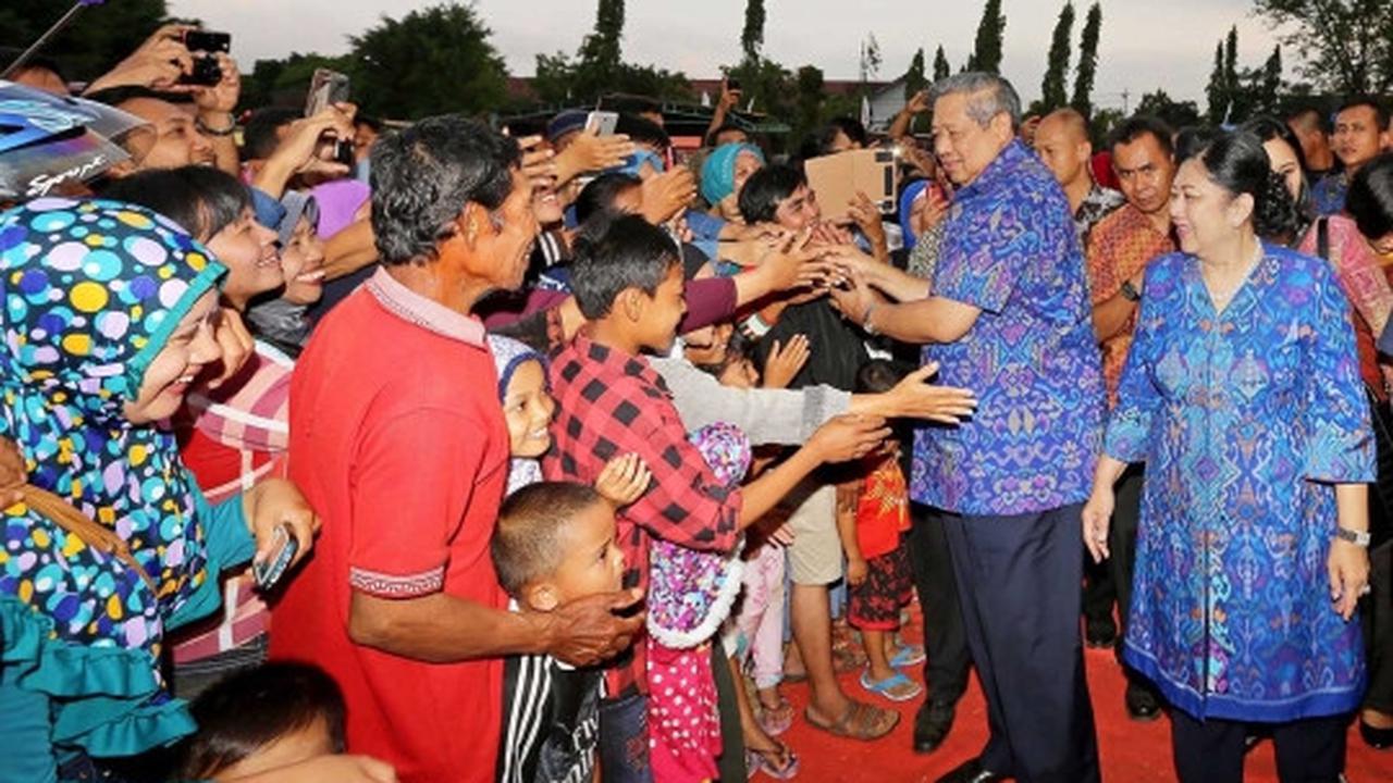 Kemeriahan perayaan 17 agustus SBY dan keluarga di Pacitan