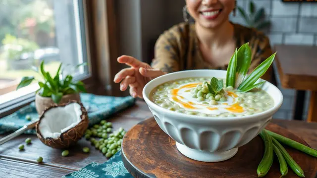 cara membuat bubur kacang ijo