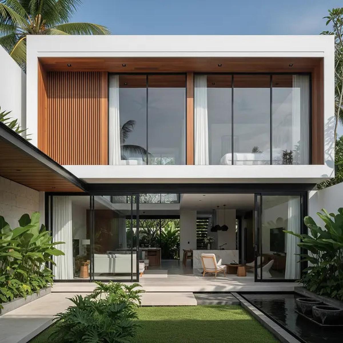 7 Desain Rumah Sederhana Tapi Mewah Ala Villa Bali yang Harmonis dan Estetik, Bisa Ditiru