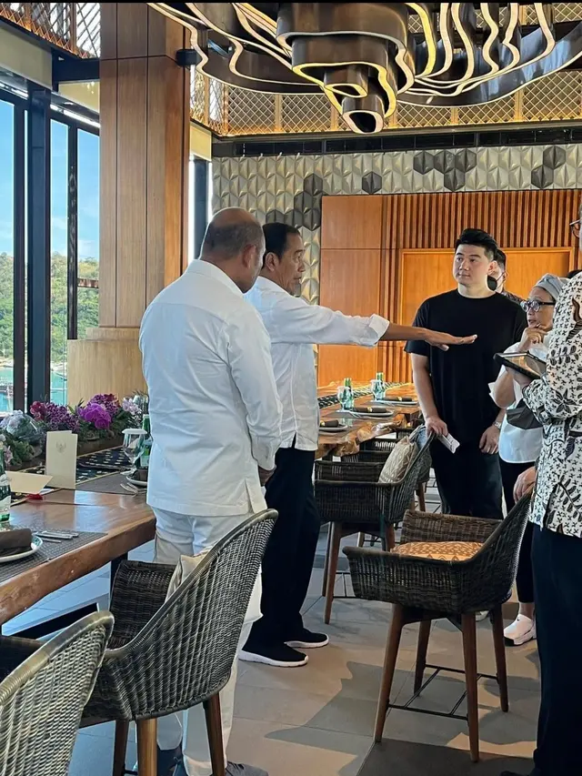 Chef Arnold Disidak Jokowi