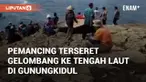 Pemancing bernama Sukirin tenggelam di tebing Congor, Pantai Jogan, Gunungkidul. Sukirin warga Ngandong, Purwodadi, Tepus, memancing bersama temannya